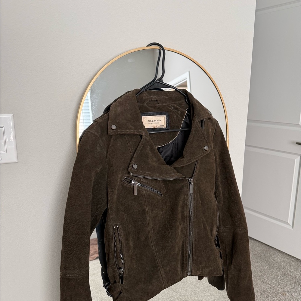 Bagatelle Brown Leather Jacket